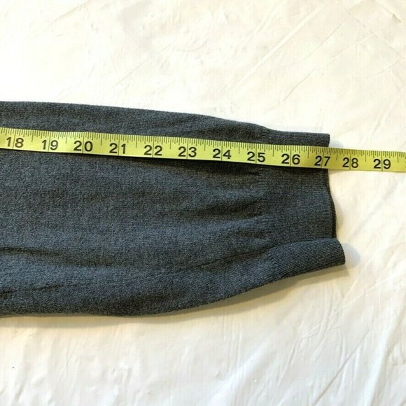 NEW Eddie Bauer Supima Pima Cotton Blend Sweater 1/4 Zip Mock Neck Gray Tall XL - Picture 11 of 11